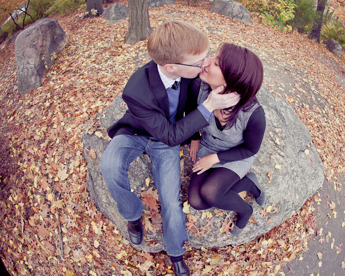 Christine and Rob – Central Park Engagement – NYC