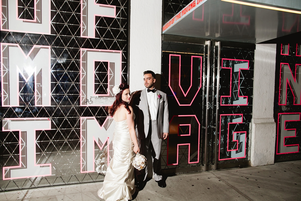 Heather and Mike – Museum of Moving Image – Long Island City, NY